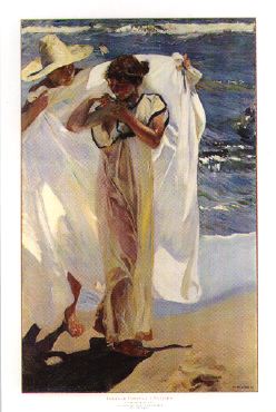 After the Bath by Joaquin Sorolla